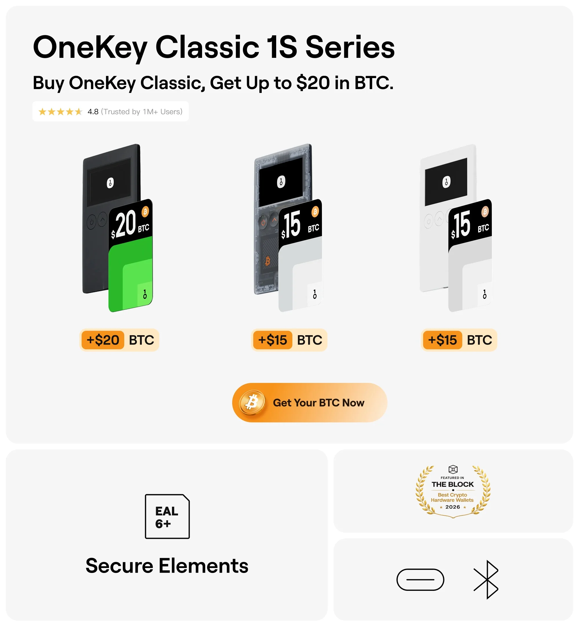 OneKey Classic 1S Series