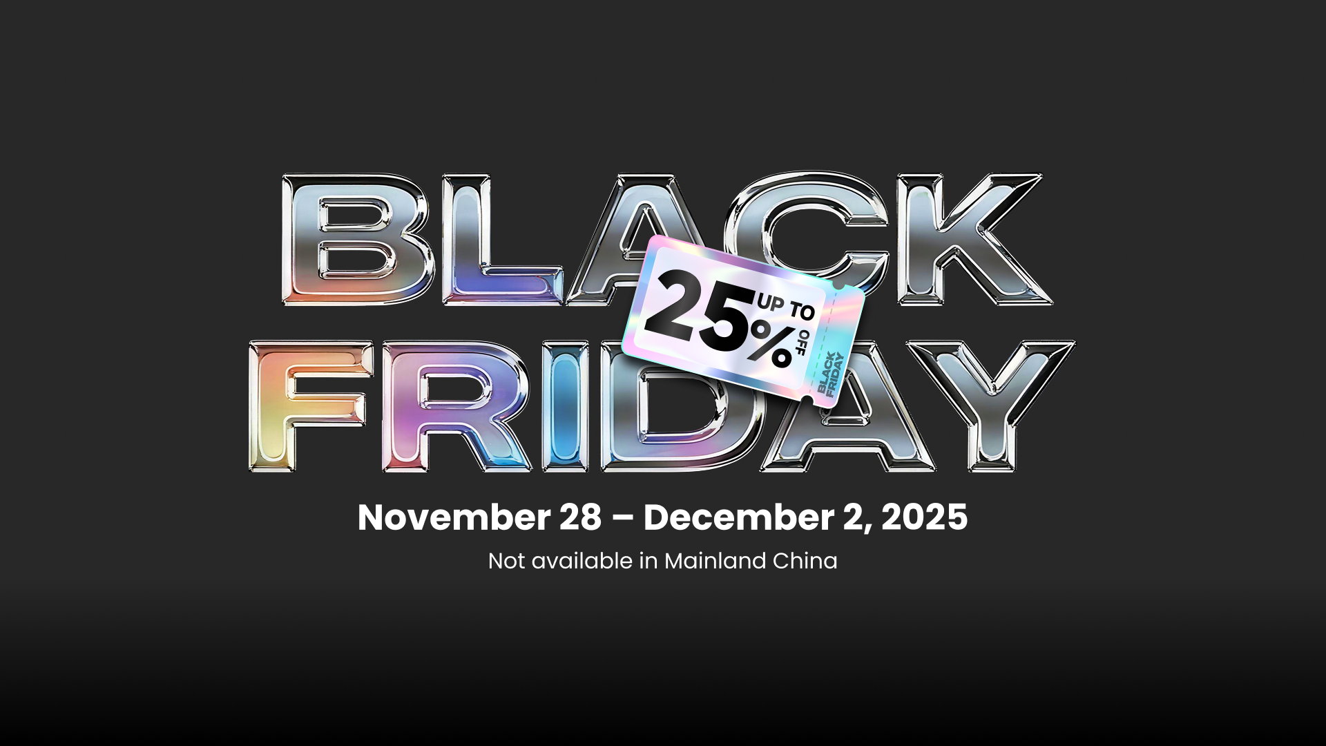 OneKey 2025 Black Friday Sale