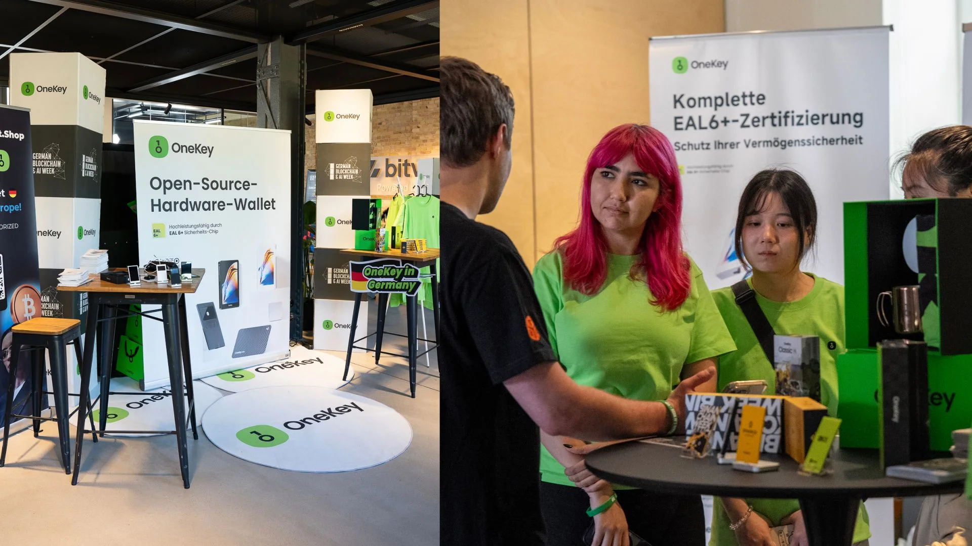 OneKey at German Blockchain & AI Week.