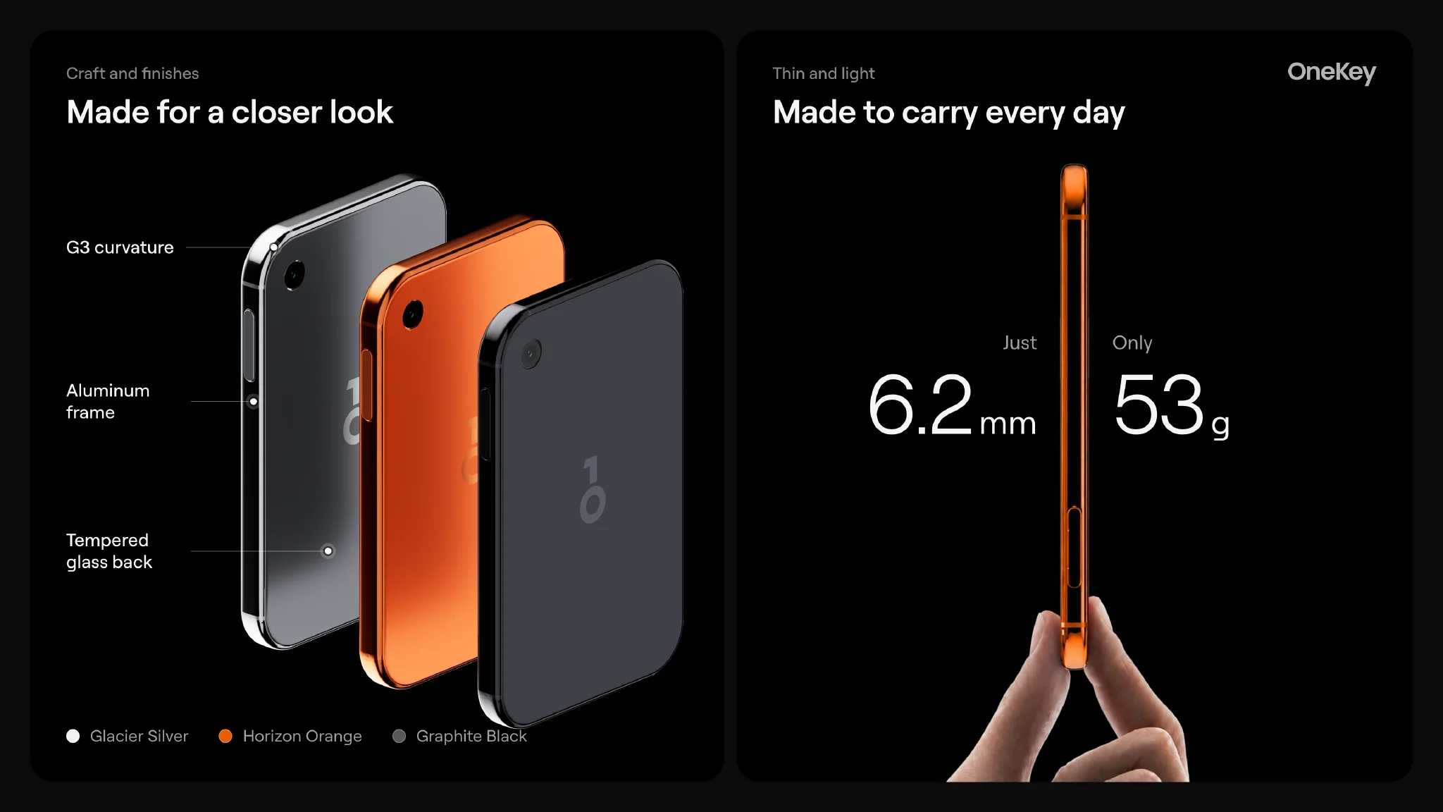 seo:OneKey Pro 2 craftsmanship, finishes, and slim profile