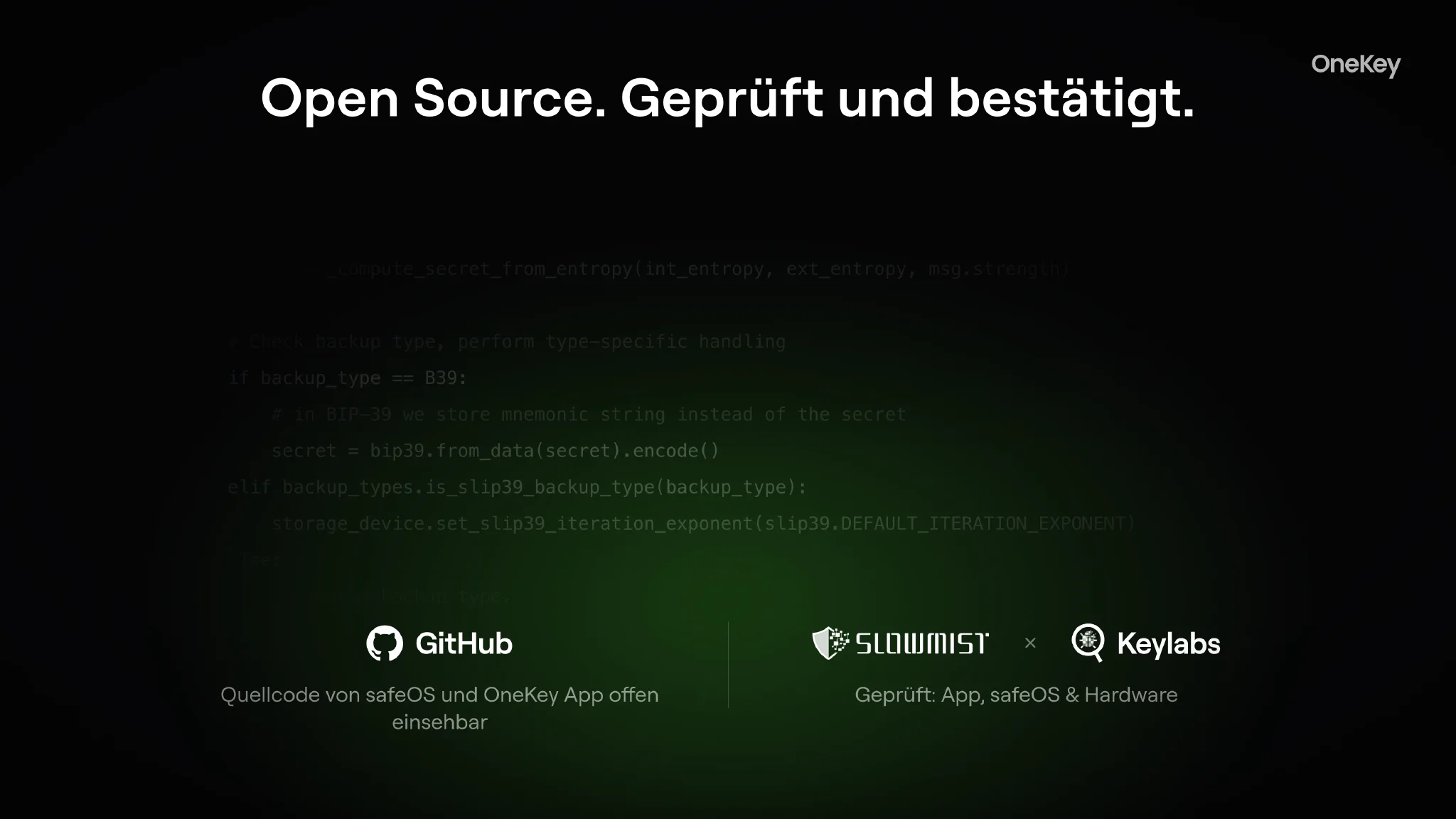 Open Source und unabhängige Sicherheitsaudits von Drittanbietern
