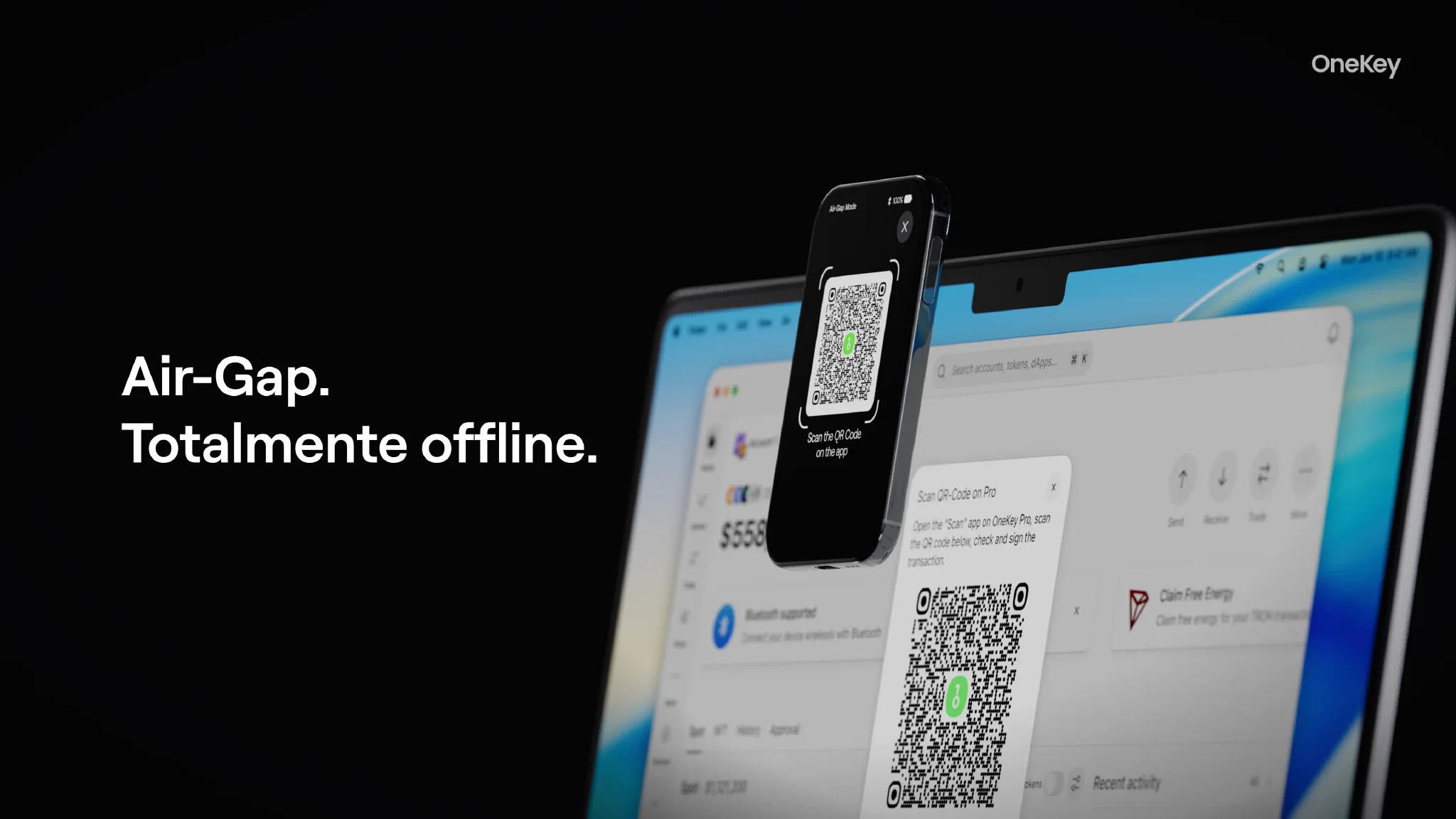 Assinatura Air-Gap via código QR