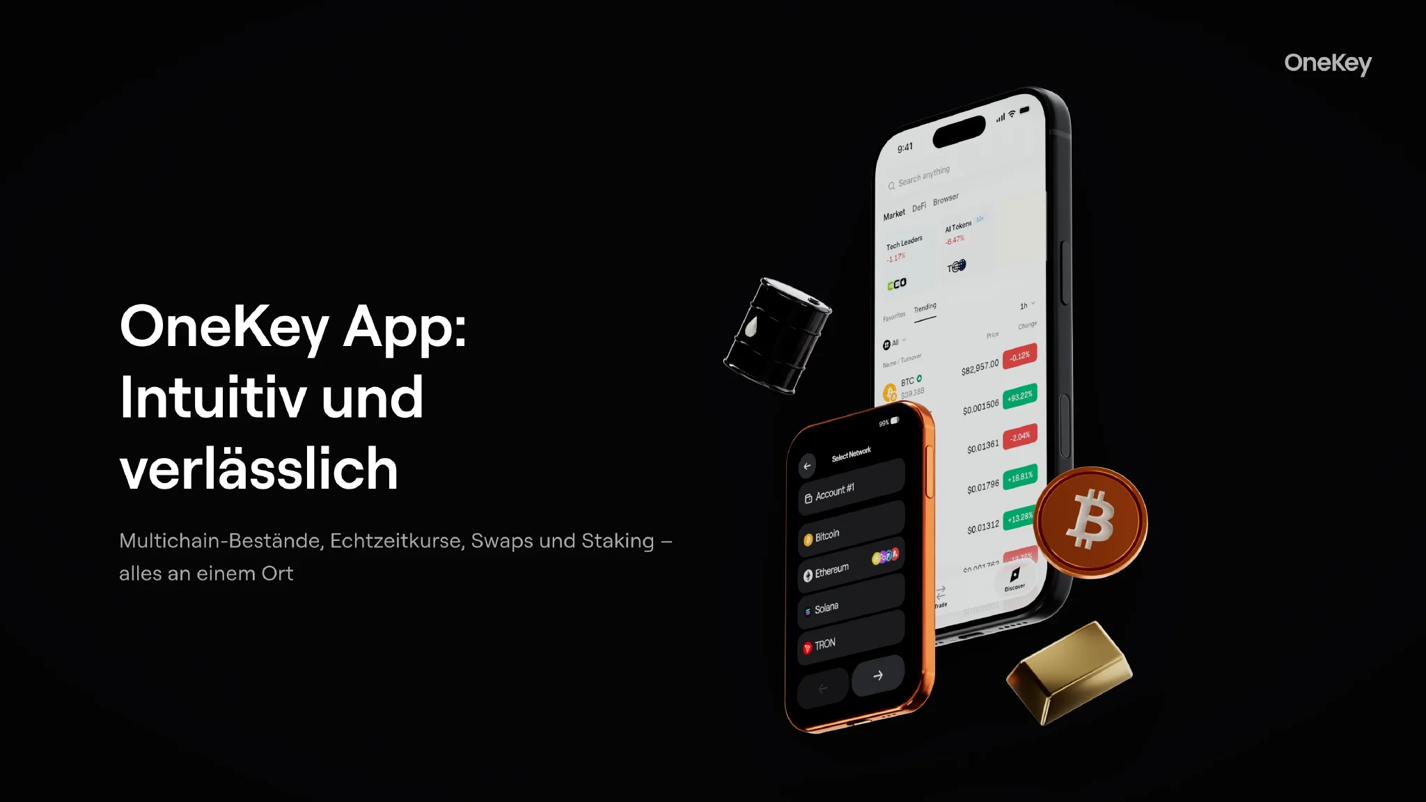 OneKey App: Intuitiv und verlässlich