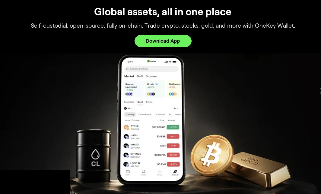 Official OneKey App product view