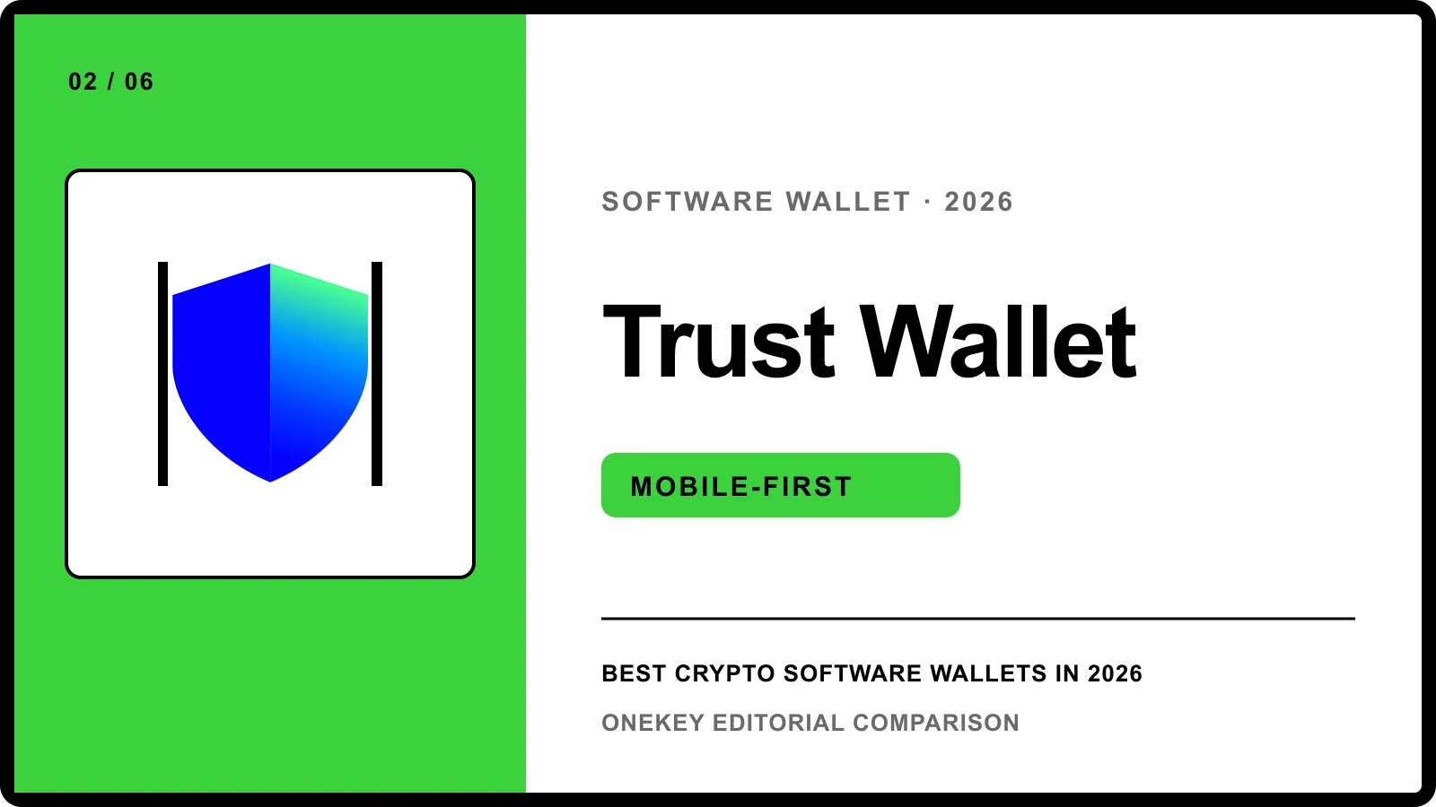 Trust Wallet: a mobile-first multi-chain software wallet